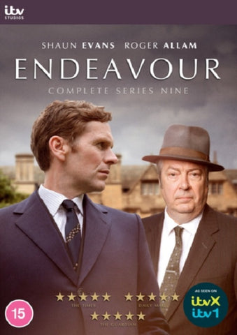 Endeavour Season 9 Series Nine Ninth (Shaun Evans Roger Allam) New DVD