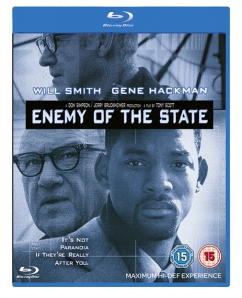 Enemy of the State (Gene Hackman Jon Voight Regina King) Reg B Blu-ray