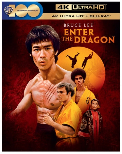 Enter The Dragon (Bruce Lee) 50th Anniversary New 4K Ultra HD Region B Blu-ray