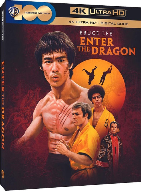 Enter the Dragon (Bruce Lee John Saxon) New 4K Mastering Blu-ray + Digital