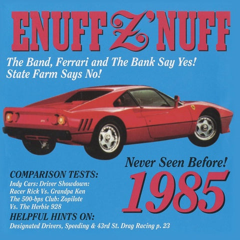 Enuff Z'nuff 1985 Z nuff New CD