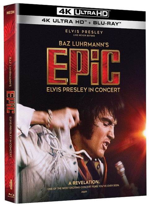 EPiC Elvis Presley in Concert (Elvis Presley) New 4K Ultra HD Blu-ray Presale