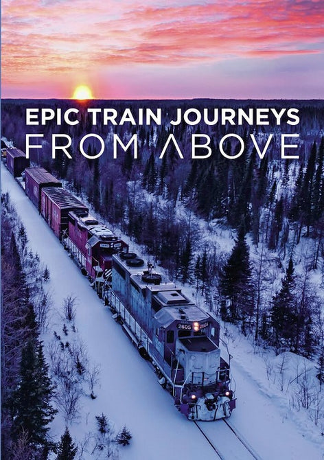 Epic Train Journeys From Above (Raj Ghatak) New DVD Presale
