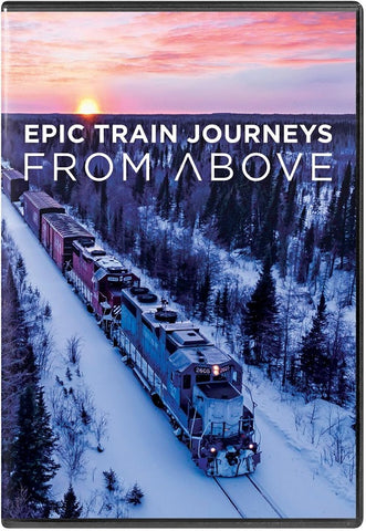 Epic Train Journeys From Above New DVD