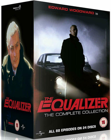 The Equalizer Complete Collection Series 1 2 3 4 24xDiscs Callan Region 2