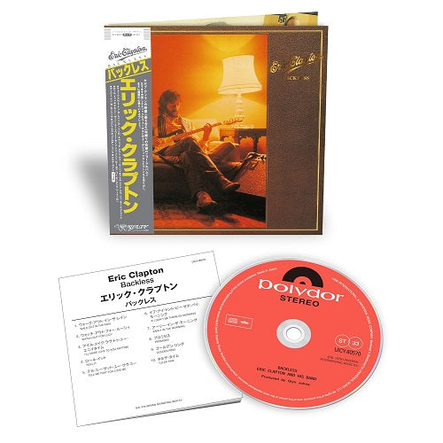 Eric Clapton Backless SHM-CD New CD Presale