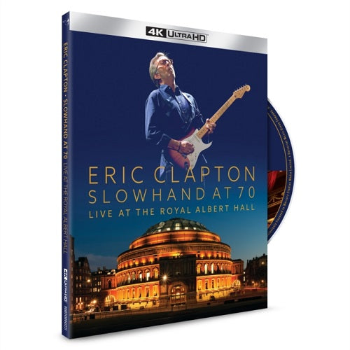 Eric Clapton Slowhand at 70 Live at Royal Albert Hall 4K Ultra HD Reg B Blu-ray