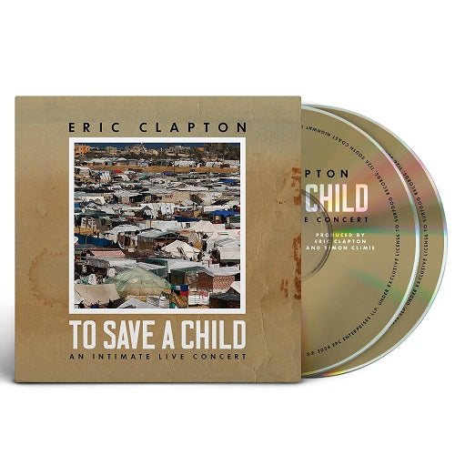 Eric Clapton To Save A Child 2 Disc New CD + Blu-ray