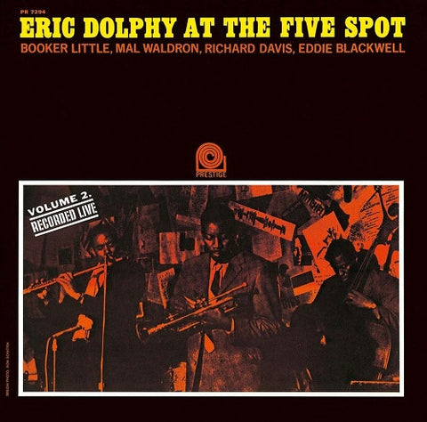 Eric Dolphy At The Five Spot Volume 2 Vol Two New CD