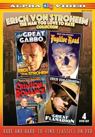 Erich Von Stroheim The Man You Love To Hate Collection New DVD Box Set Presale