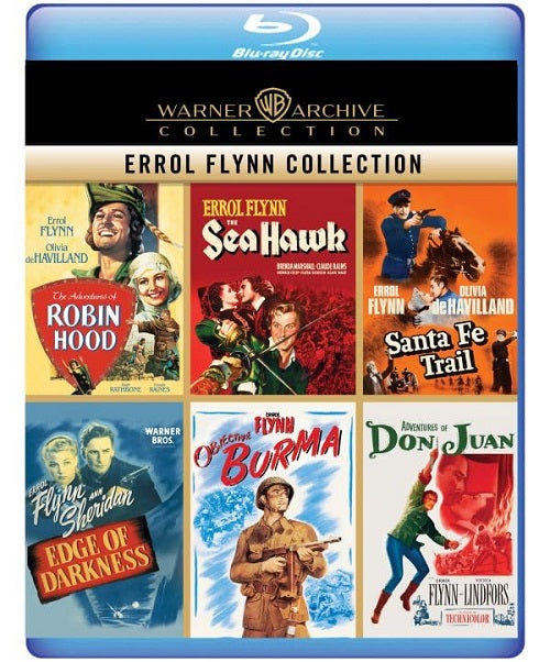 Errol Flynn Collection (Errol Flynn Olivia de Havilland) New Blu-ray Presale