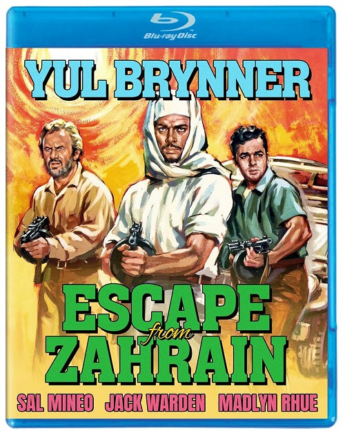 Escape from Zahrain (Yul Brynner Sal Mineo Madlyn Rhue) Blu-ray Presale
