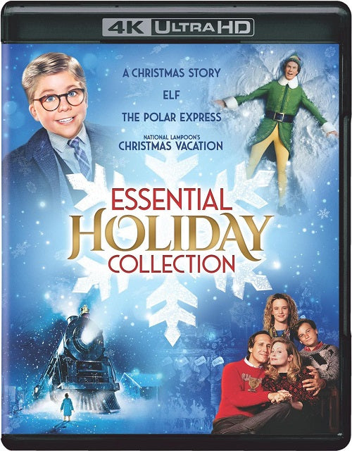 Essential Holiday 4 Film Collection New 4K Ultra HD Blu-ray Box Set Presale