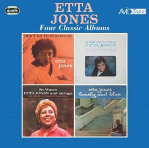 Etta Jones Four Classic Albums 2 Disc New DVD Presale