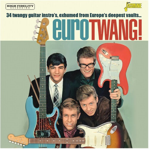Eurotwang 34 Twangy Guitar Instros Exhumed From Europes Deepest Vaults New CD