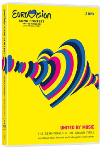 Eurovision Song Contest 2023 Liverpool New DVD