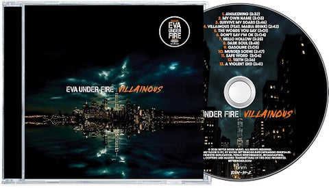 Eva Under Fire Villainous New CD Presale