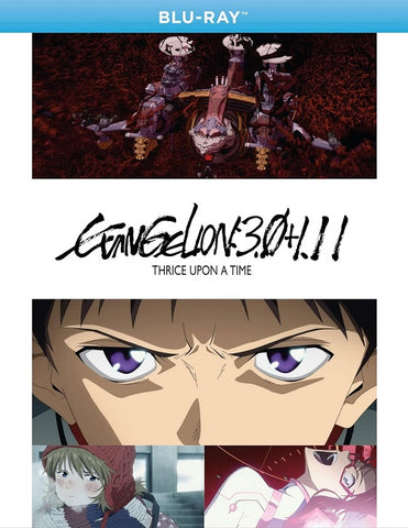 Evangelion 3.0 & 1.11 Thrice Once Upon A Time And 3 0 And 1 11 New Blu-ray