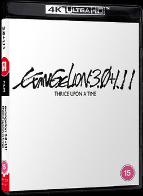 Evangelion 3 1 + 1 11 Thrice Upon A Time 4K Ultra HD Reg B Blu-ray Presale