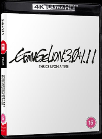 Evangelion 3 1 + 1 11 Thrice Upon A Time 4K Ultra HD Reg B Blu-ray Presale