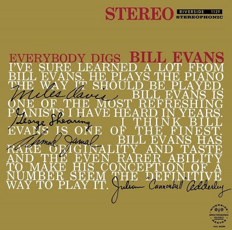 Everybody Digs Bill Evans UHQCD New CD Presale