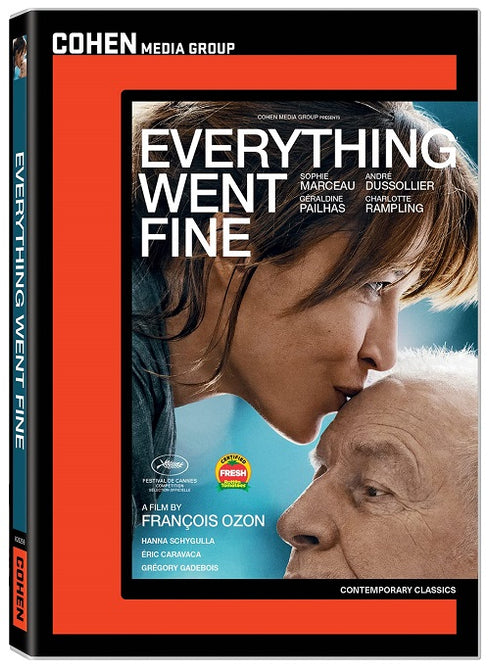 Everything Went Fine (Andre Dussollier Sophie Marceau Charlotte Rampling) DVD