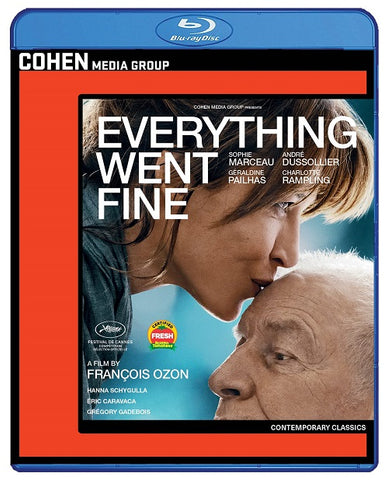 Everything Went Fine (Andre Dussollier Sophie Marceau) New Blu-ray