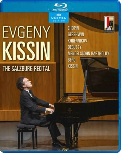 Evgeny Kissin The Salzburg Recital New Region B Blu-ray