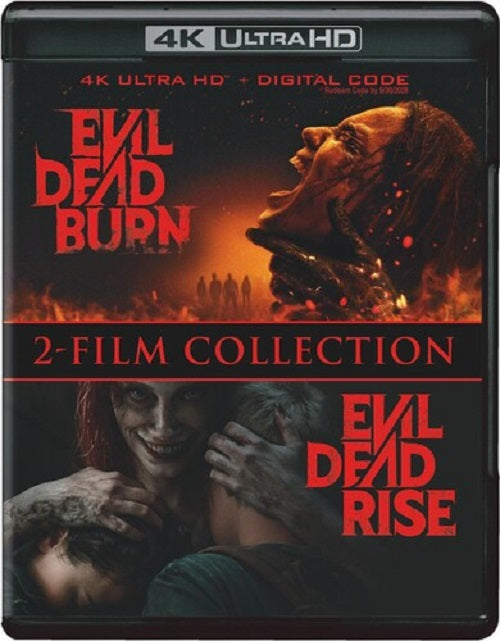 Evil Dead Burn + Rise 2 Film Collection New 4K Ultra HD Blu-ray Presale