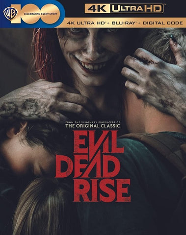 Evil Dead Rise New 4K Ultra HD + Blu Ray + Slip Cover