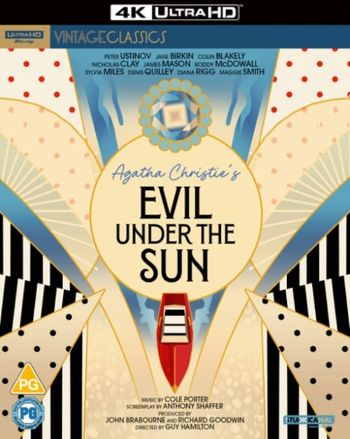 Evil Under the Sun (Peter Ustinov) New 4K Ultra HD Region B Blu-ray Presale