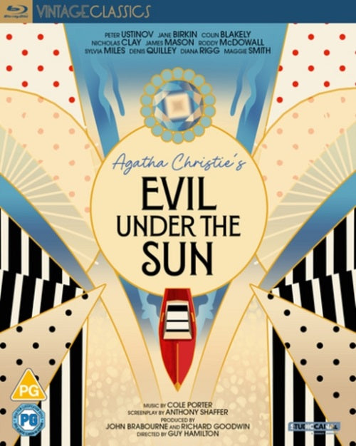 Evil Under the Sun (Peter Ustinov Jane Birkin) New Region B Blu-ray Presale