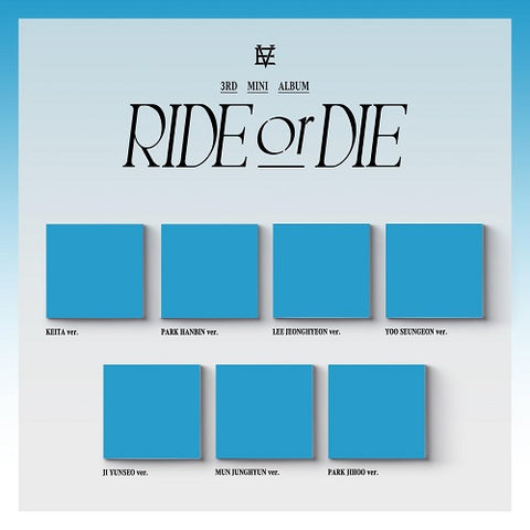 EVNNE Ride Or Die Digipack Version Random Cover New CD + Photo Book + Photos