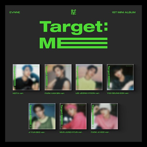 EVNNE Target Me Digipack Version Random Cover New CD + Photo Book + Photos