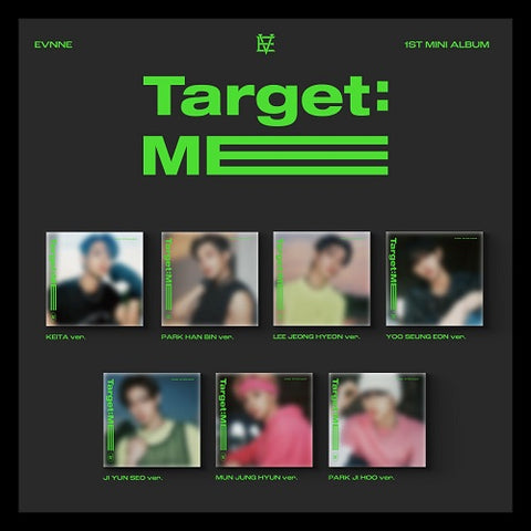 EVNNE Target Me Digipack Version Random Cover New CD + Photo Book + Photos