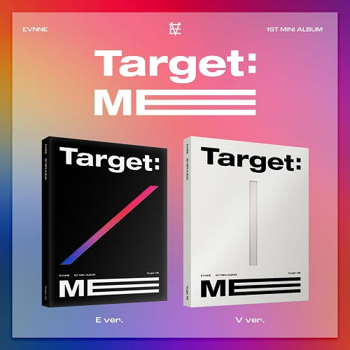 EVNNE Target Me Random Cover CD + Sticker Photo Book Postcard Photos Photo Cards