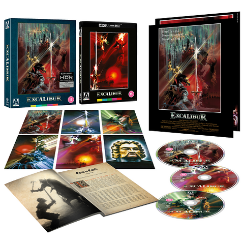 Excalibur  Limited Edition 4K Ultra HD NEW Region B Blu-ray IN STOCK NOW