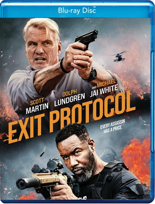 Exit Protocol (Scott Martin Dolph Lundgren Michael Jai White) Blu-ray
