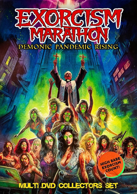 Exorcism Marathon Demonic Pandemic Rising New DVD Presale