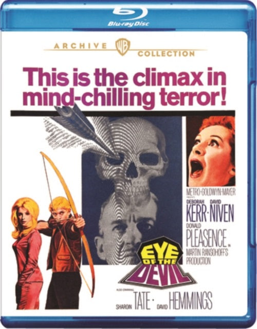 Eye Of The Devil (David Niven Sharon Tate Deborah Kerr) New Region B Blu-ray