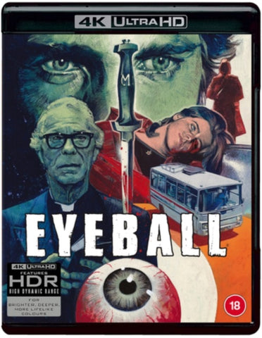Eyeball (Martine Brochard John Richardson) New 4K Ultra HD Region B Blu-ray