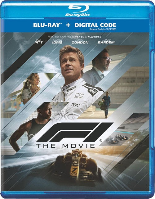 F1 (Brad Pitt Javier Bardem Kerry Condon) New Blu-ray + Digital Presale
