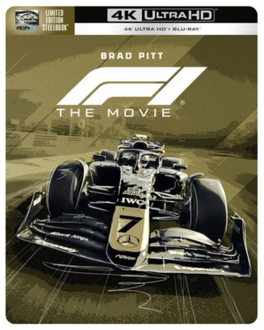 F1 the Movie Limited Edition 4K Ultra HD Region B Blu-ray + Steelbook Presale