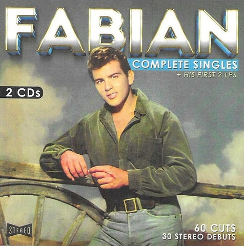 Fabian Complete Singles 2 Disc New CD
