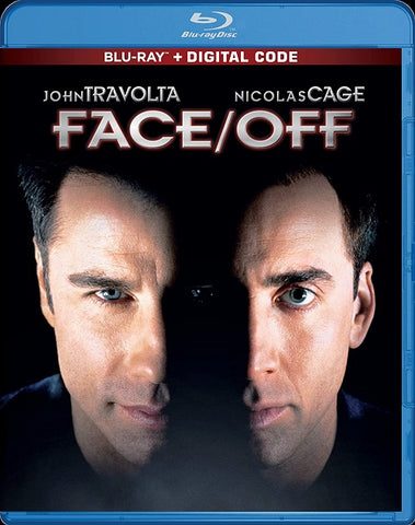 Face Off (John Travolta Nicolas Cage Joan Allen) New Blu-ray + Digital