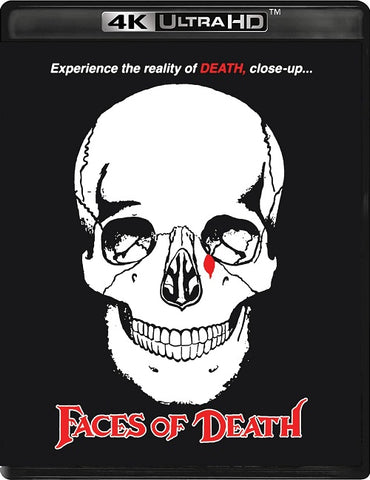 Faces of Death (Frances B. Gross Michael Carr) New 4K Ultra HD Blu-ray Presale