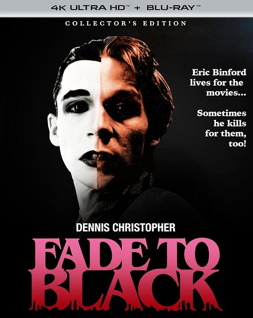 Fade to Black (Dennis Christopher) Collectors New 4K Ultra HD Blu-ray Presale