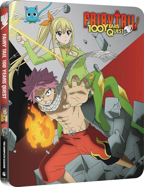 FAIRY TAIL 100 Years Quest The Complete Season Blu-ray + Steelbook