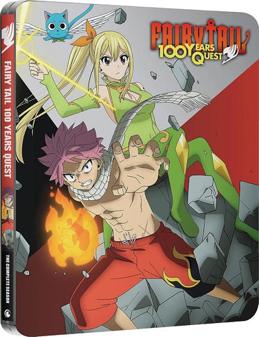 FAIRY TAIL 100 Years Quest The Complete Season Blu-ray + Steelbook