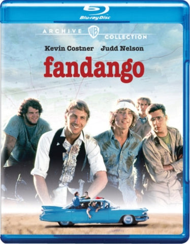 Fandango (Kevin Costner Judd Nelson Sam Robards) New Region B Blu-ray
